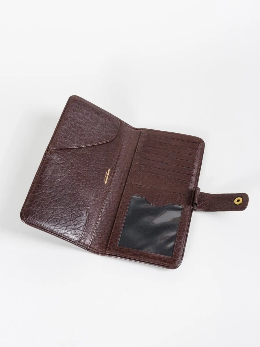paul wallet - chocolate