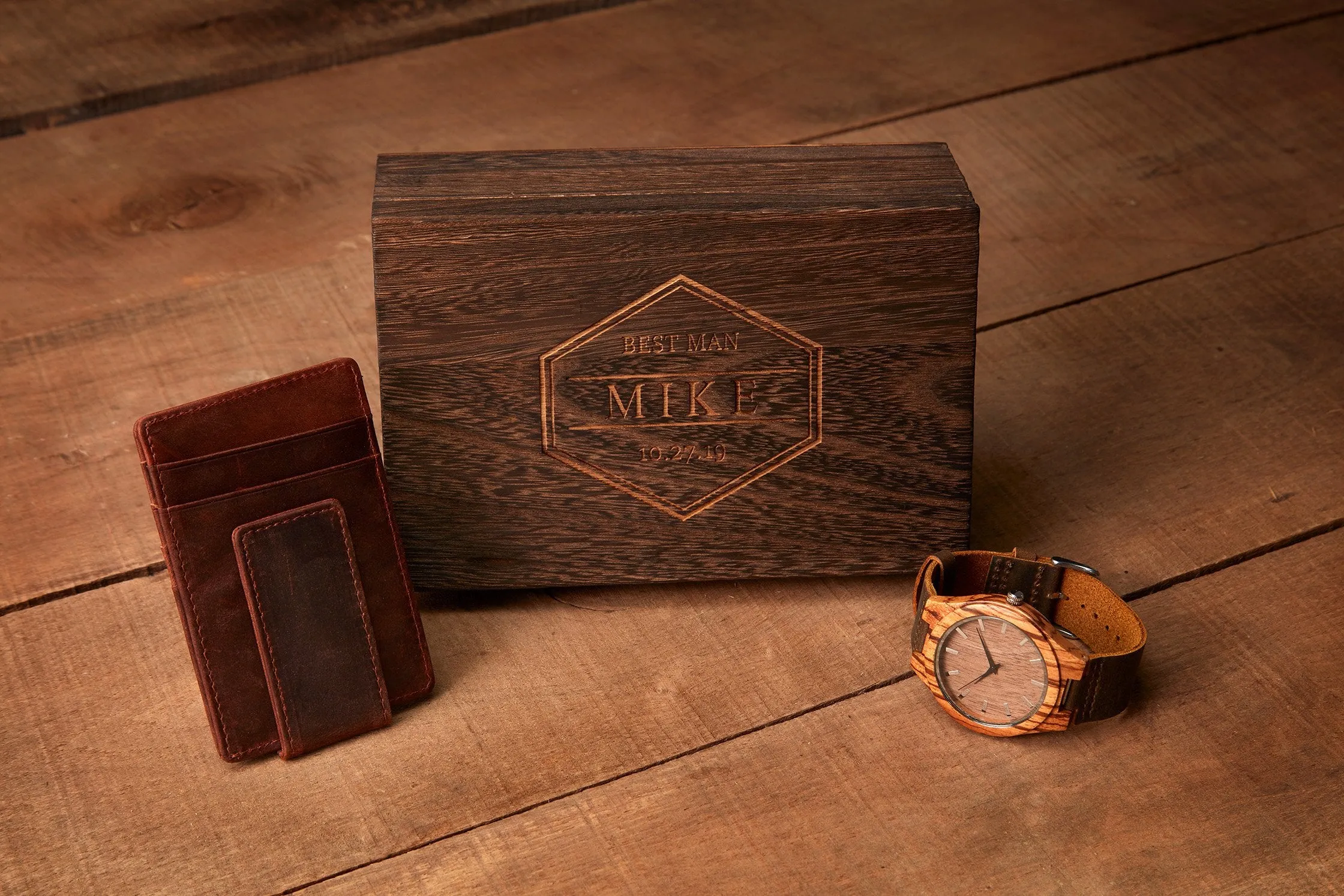 Personalized Gift Box - Hex Design