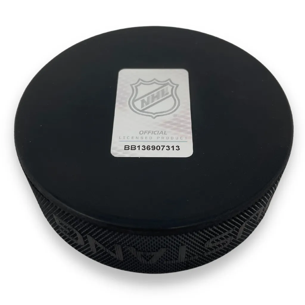 Pittsburgh Penguins Puck - Textured Block
