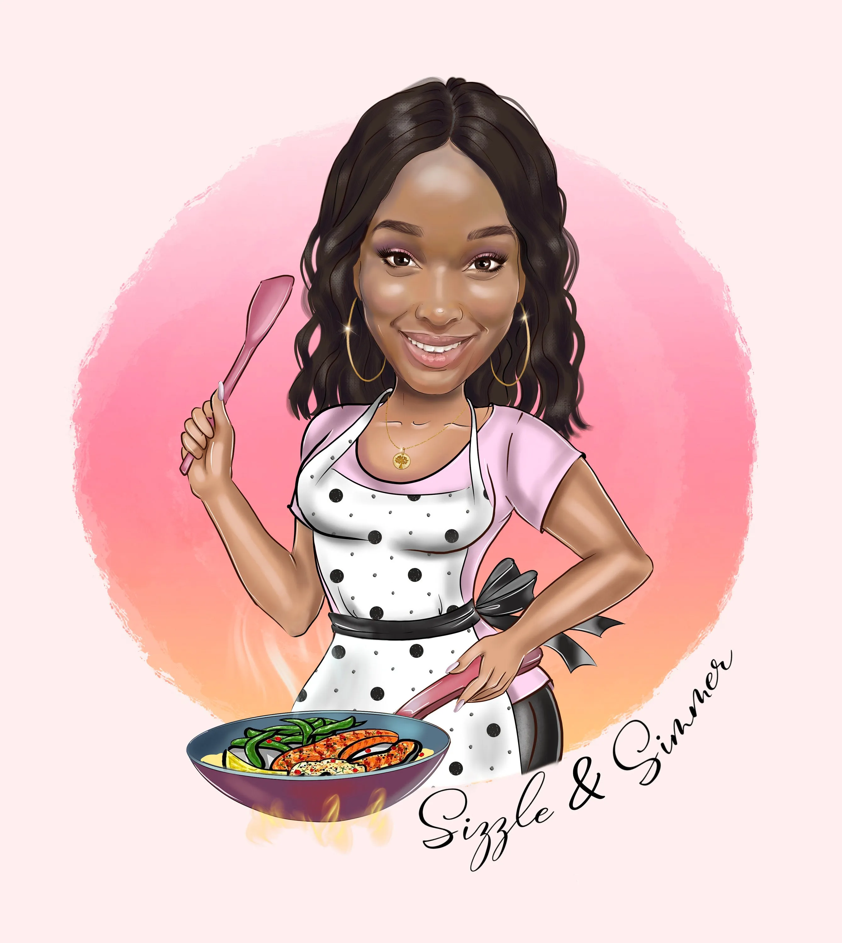 Pizza Chef Logo