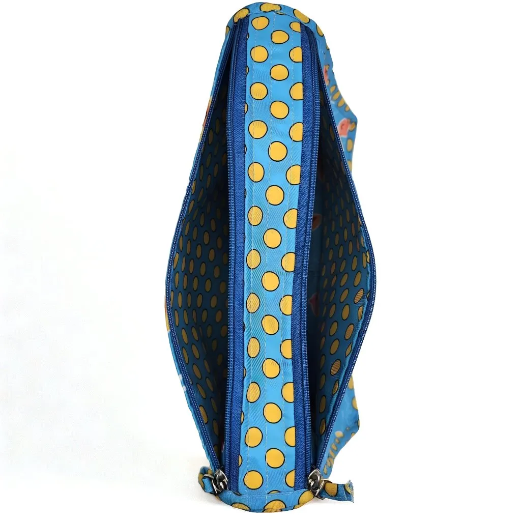 PLAYFUL BIRDS PRINT MaxStor Toiletry Bag