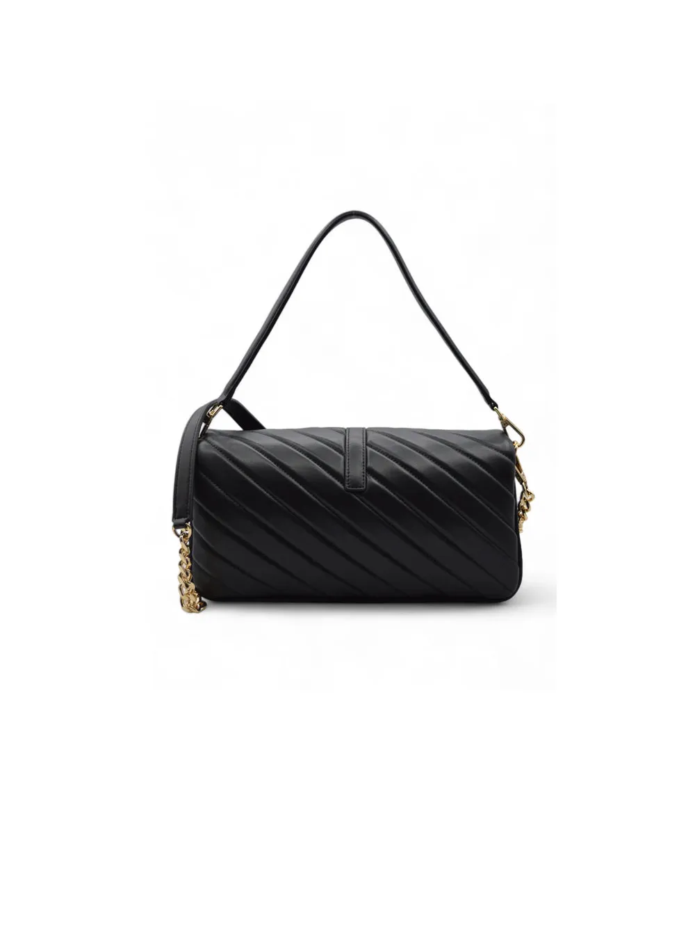 Plumar Shoulder Bag Leather - Black