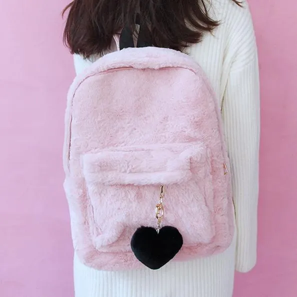Plush Fluffy Backpack SD00715