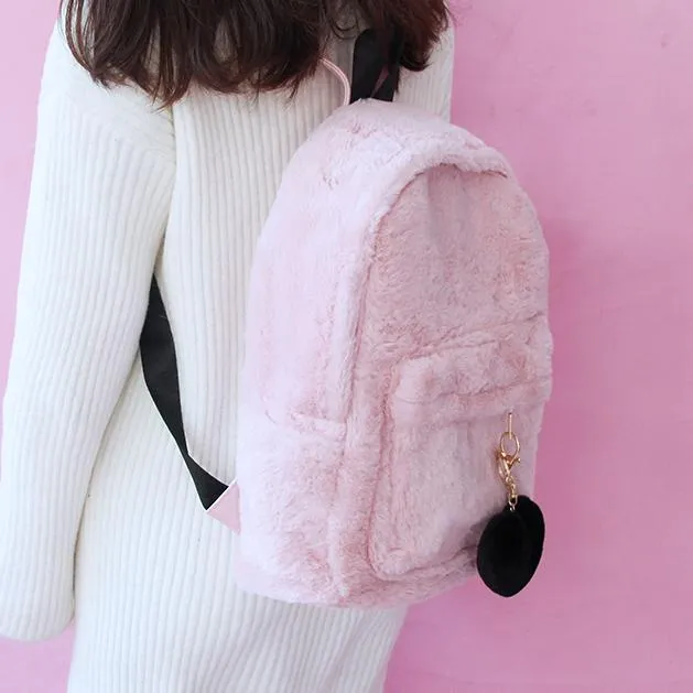 Plush Fluffy Backpack SD00715