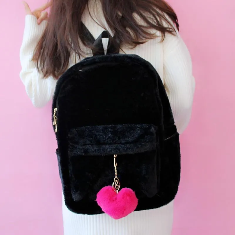 Plush Fluffy Backpack SD00715