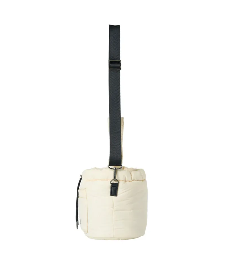 POSHERD Club Padded Bucket Bag - Ivory