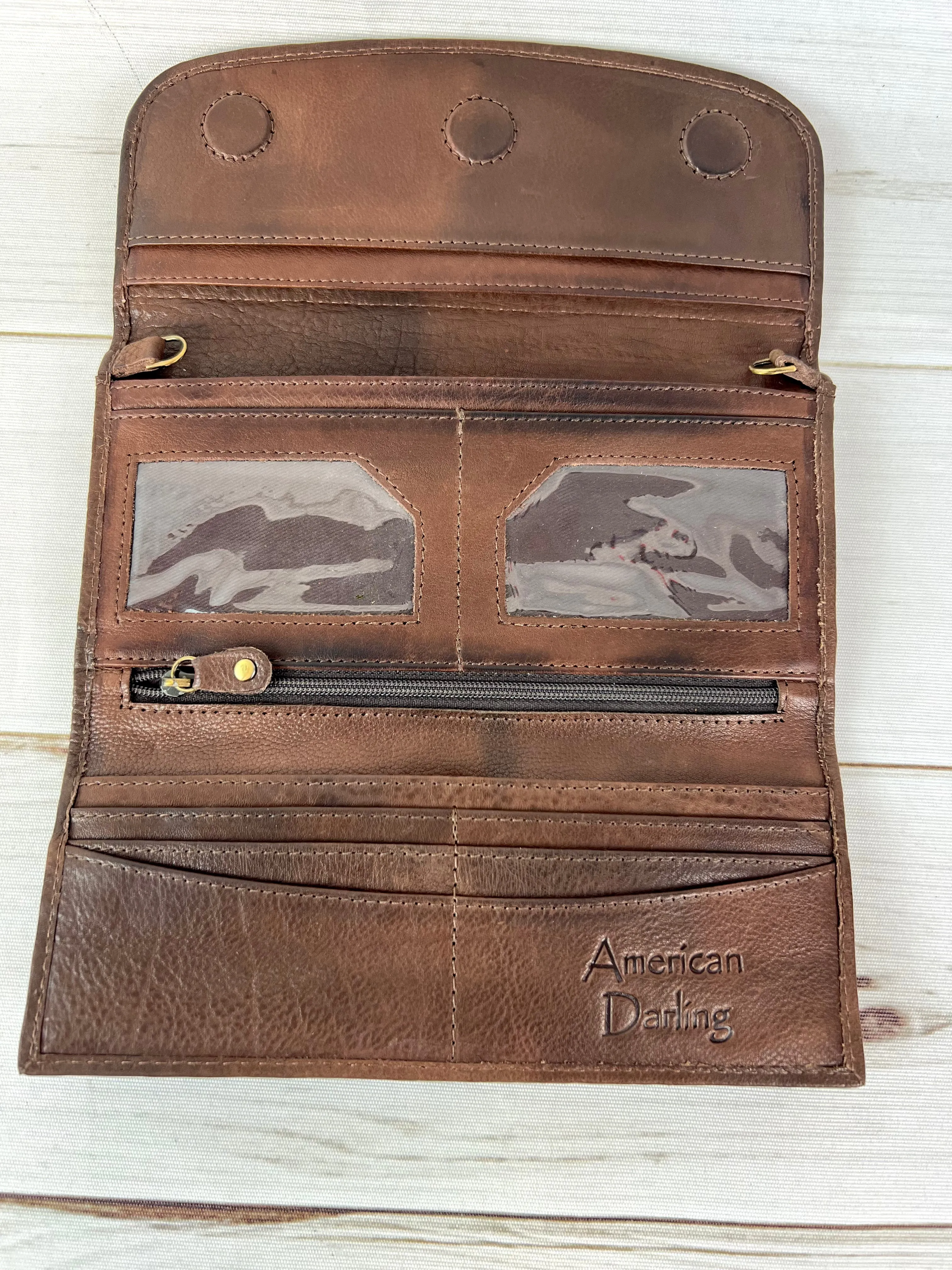 Power Tooled Turquoise Firebird Wallet