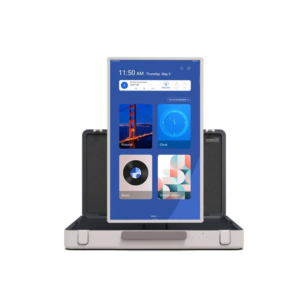 Powerology 27" Android Briefcase Display