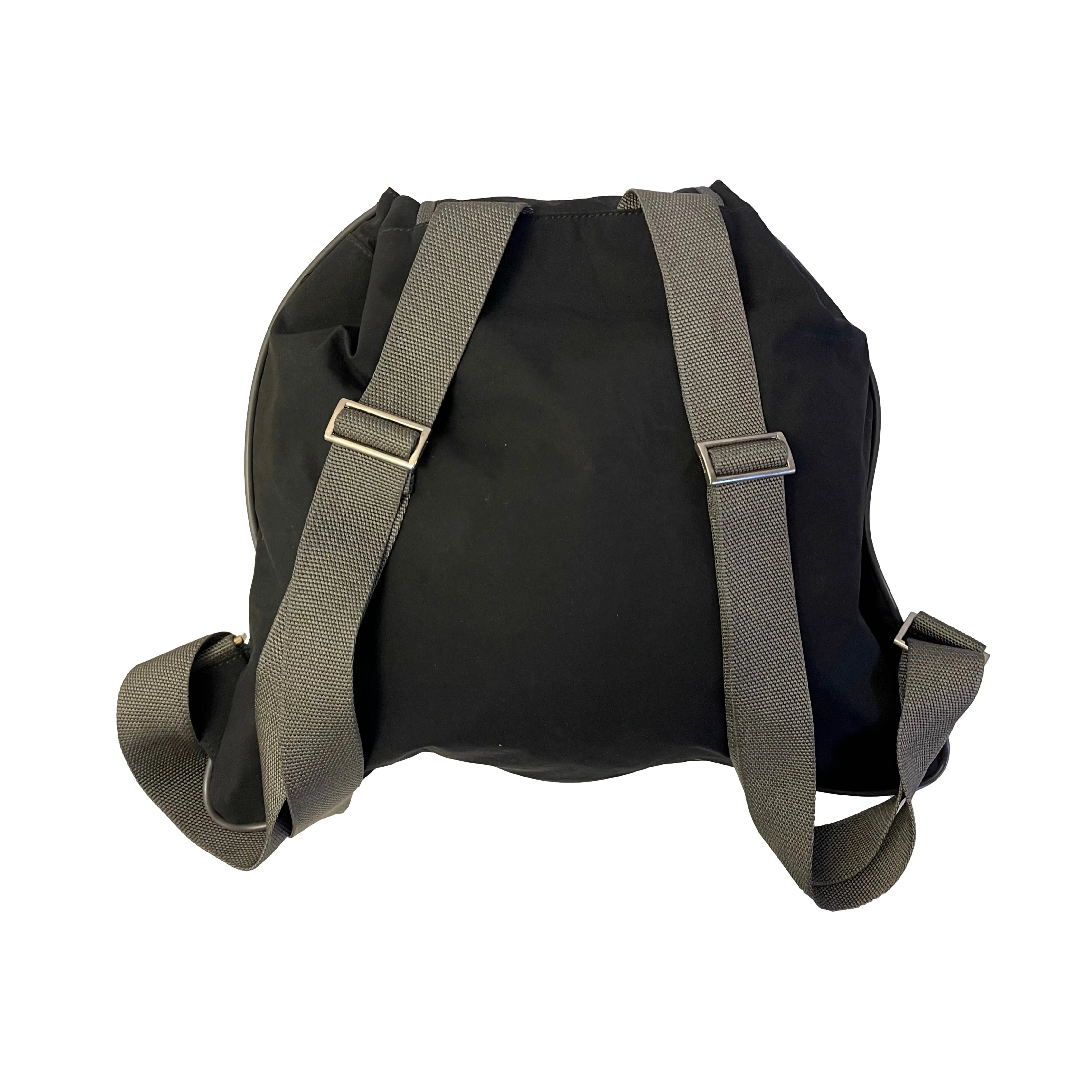 Prada Black Logo Nylon Sport Backpack