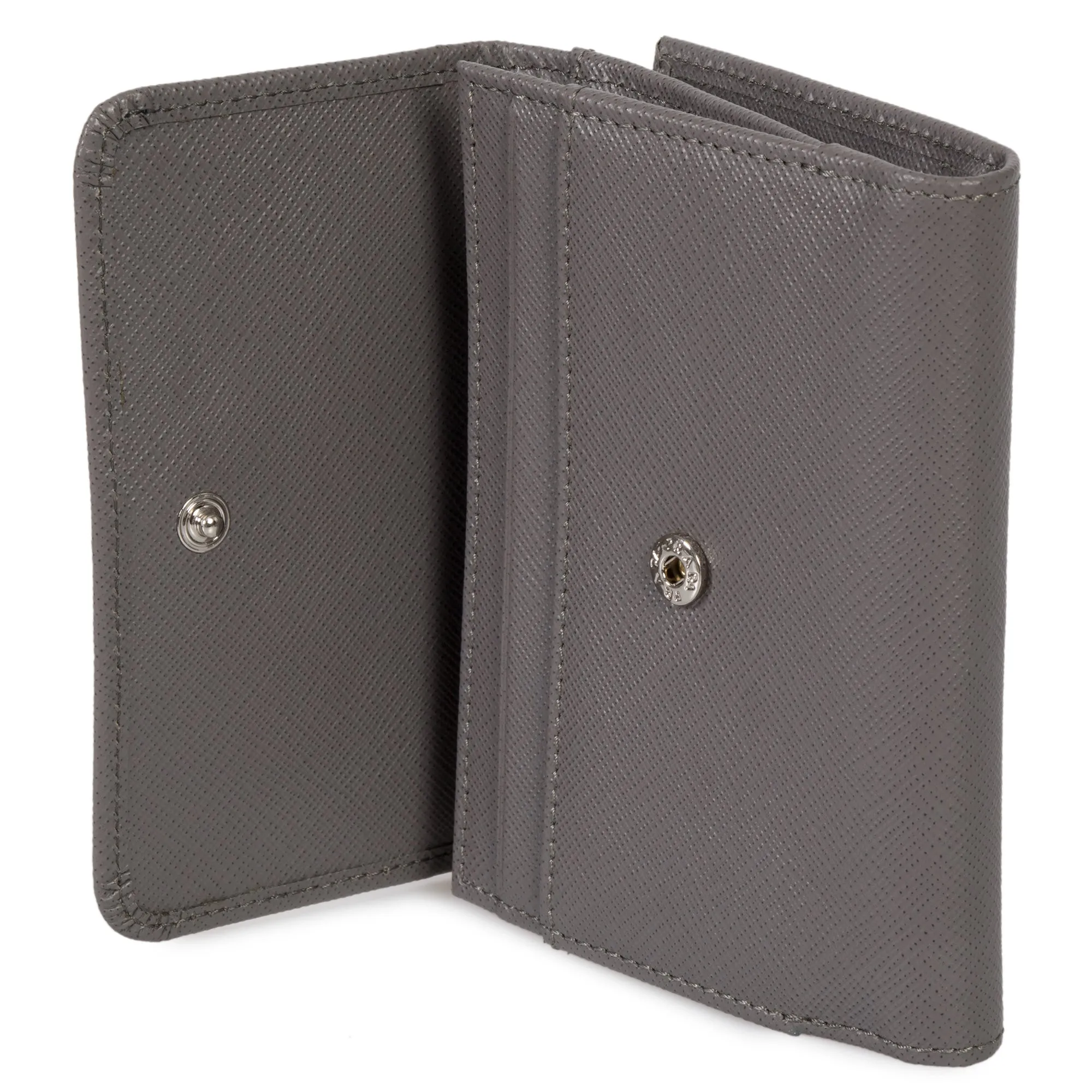 Prada Marble Saffiano Leather Flap Wallet 1MH523 QWA F0K44