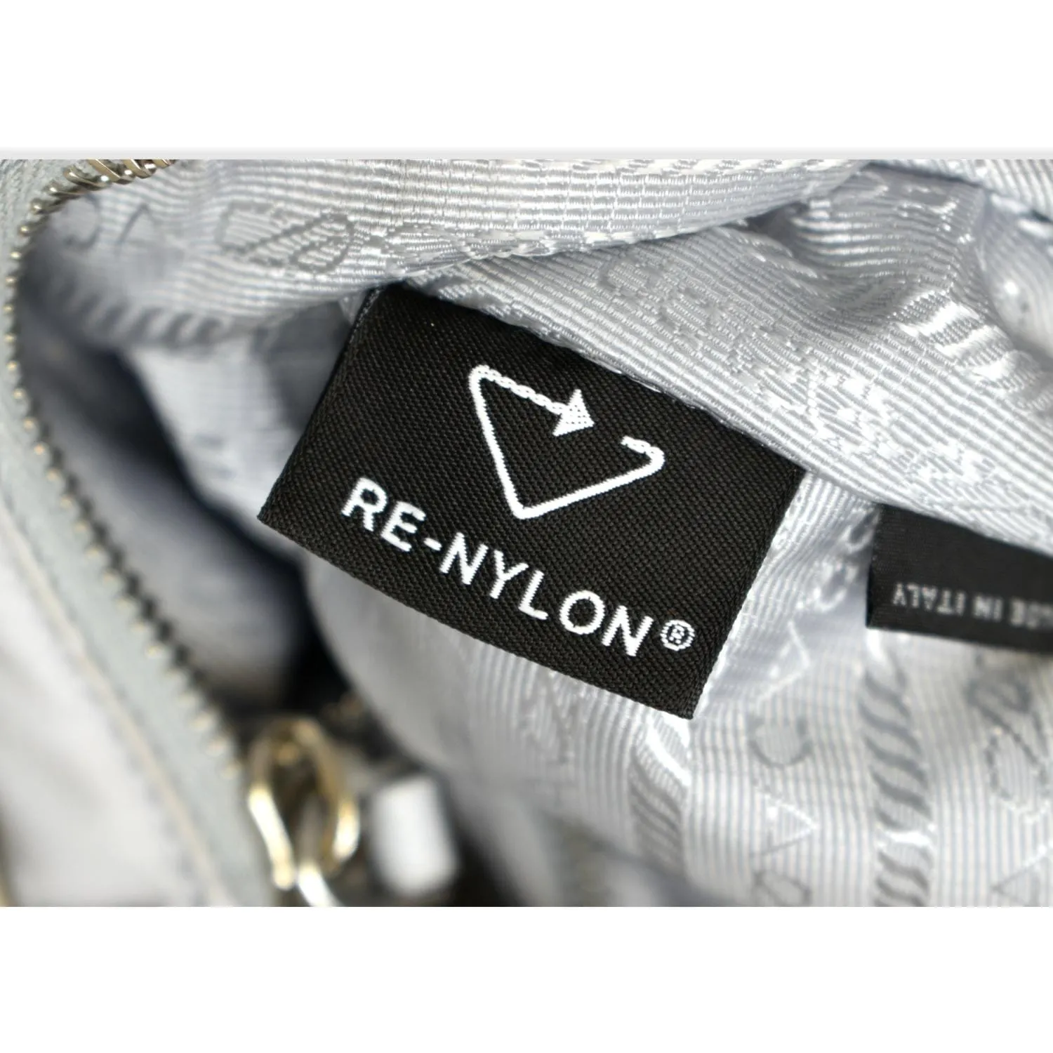 PRADA Re-Edition 2005 Nylon Shoulder Bag Grey - Hot Deals