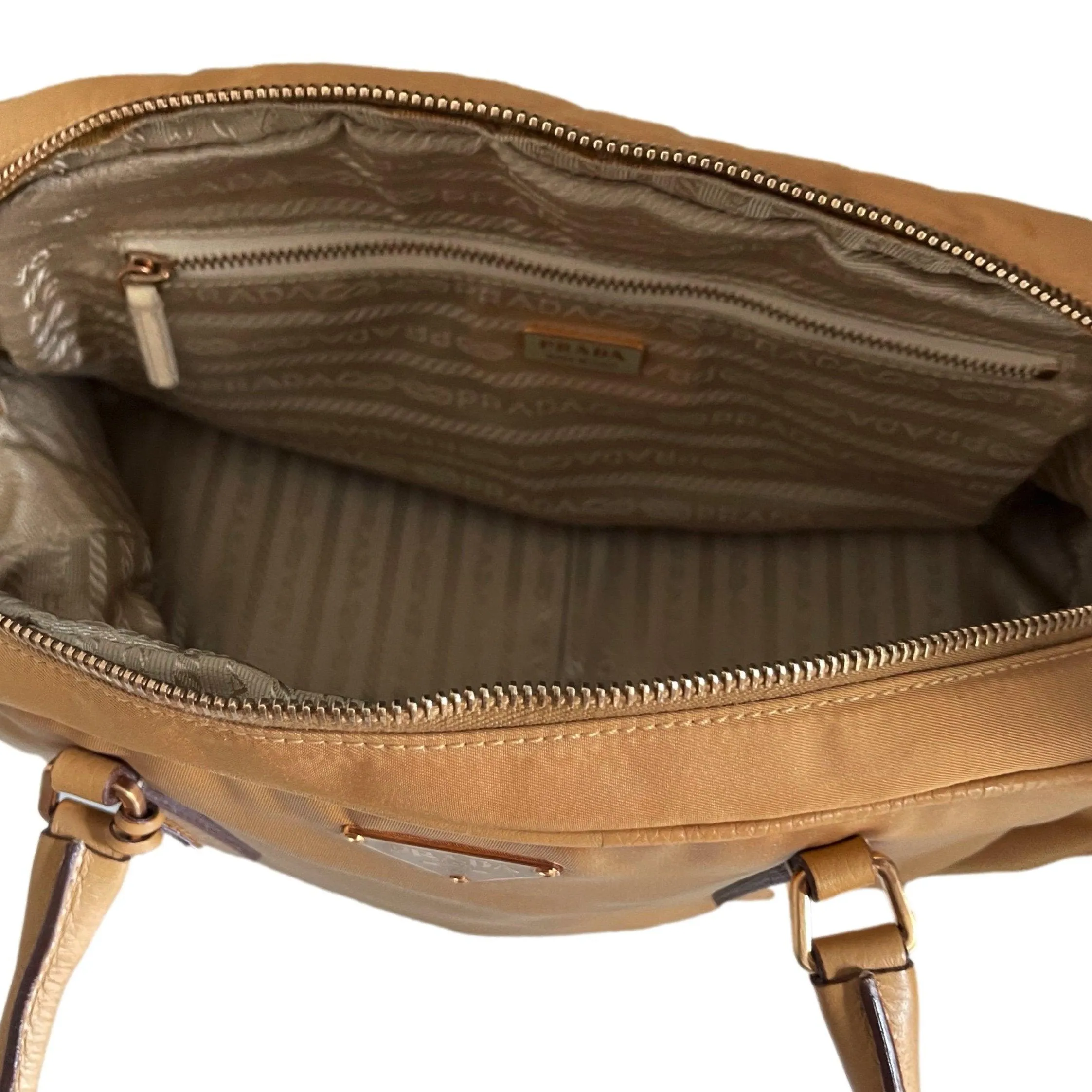 Prada Tan Shoulder Bag