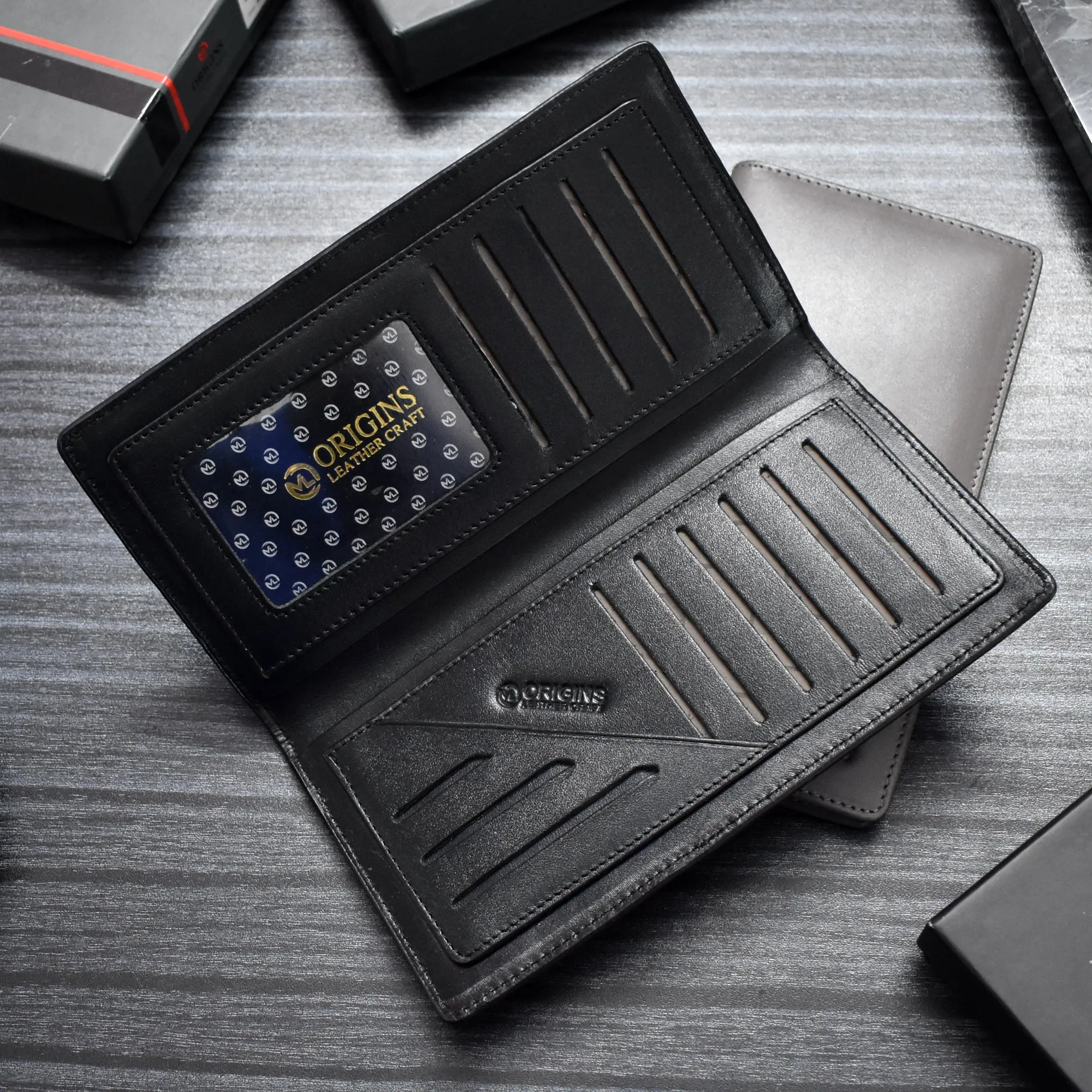 Premium Quality Original Leather Long Wallet | ORGN Wallet 12
