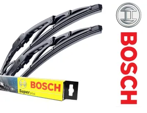 Proton Compact 1995-2001 Bosch Super  Replacement Front Screen Windscreen Wiper Blades   Wurth Screen Wash
