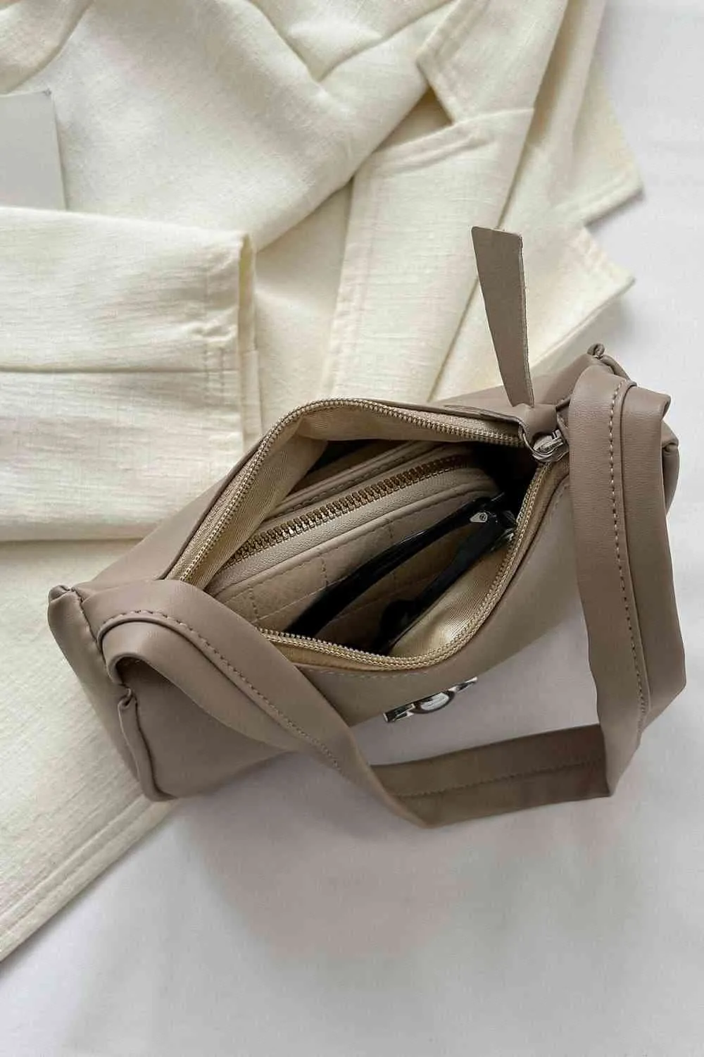 PU Leather Shoulder Bag