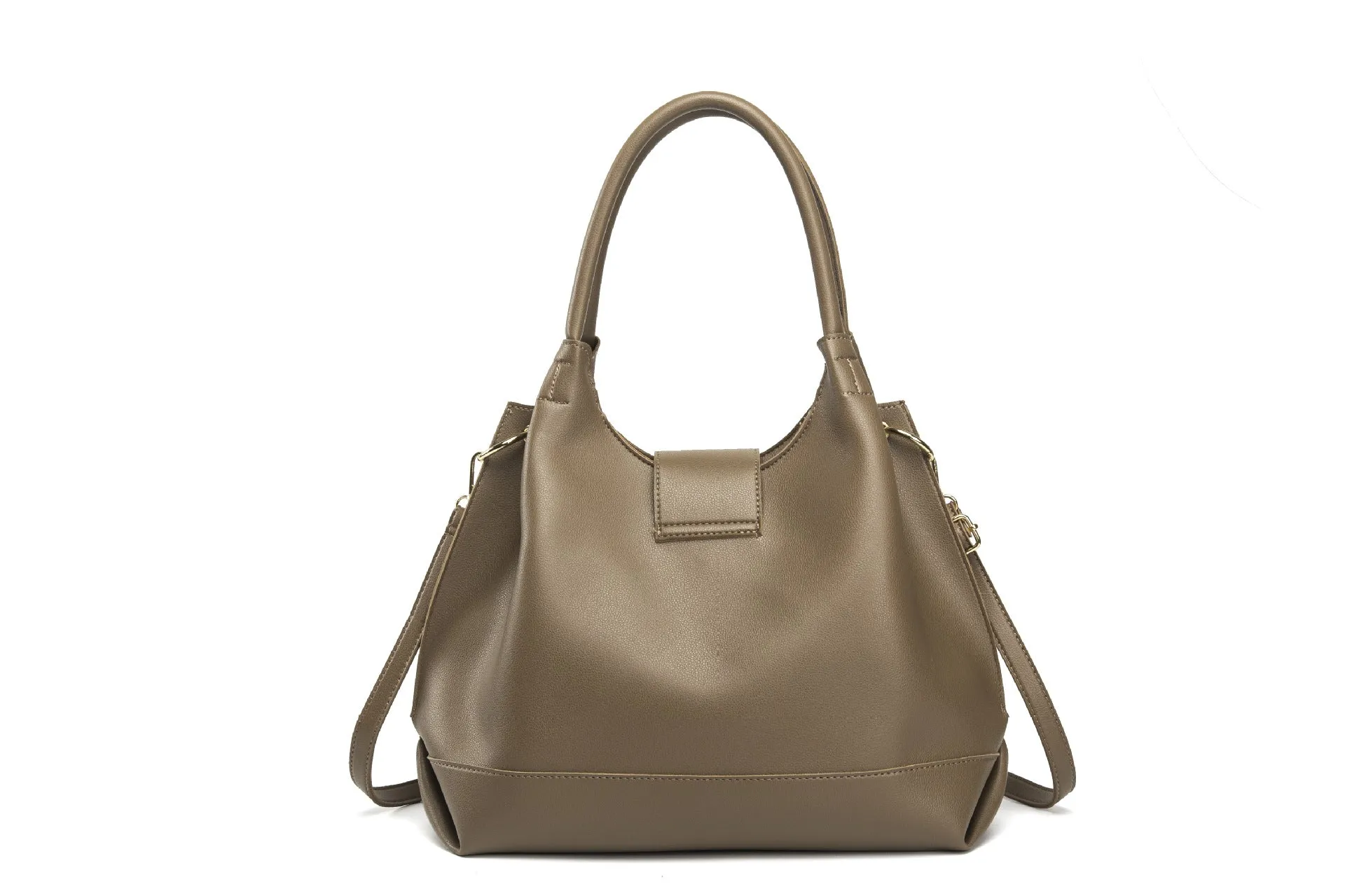 PU One-shoulder Portable Crossbody Three-piece Handbag