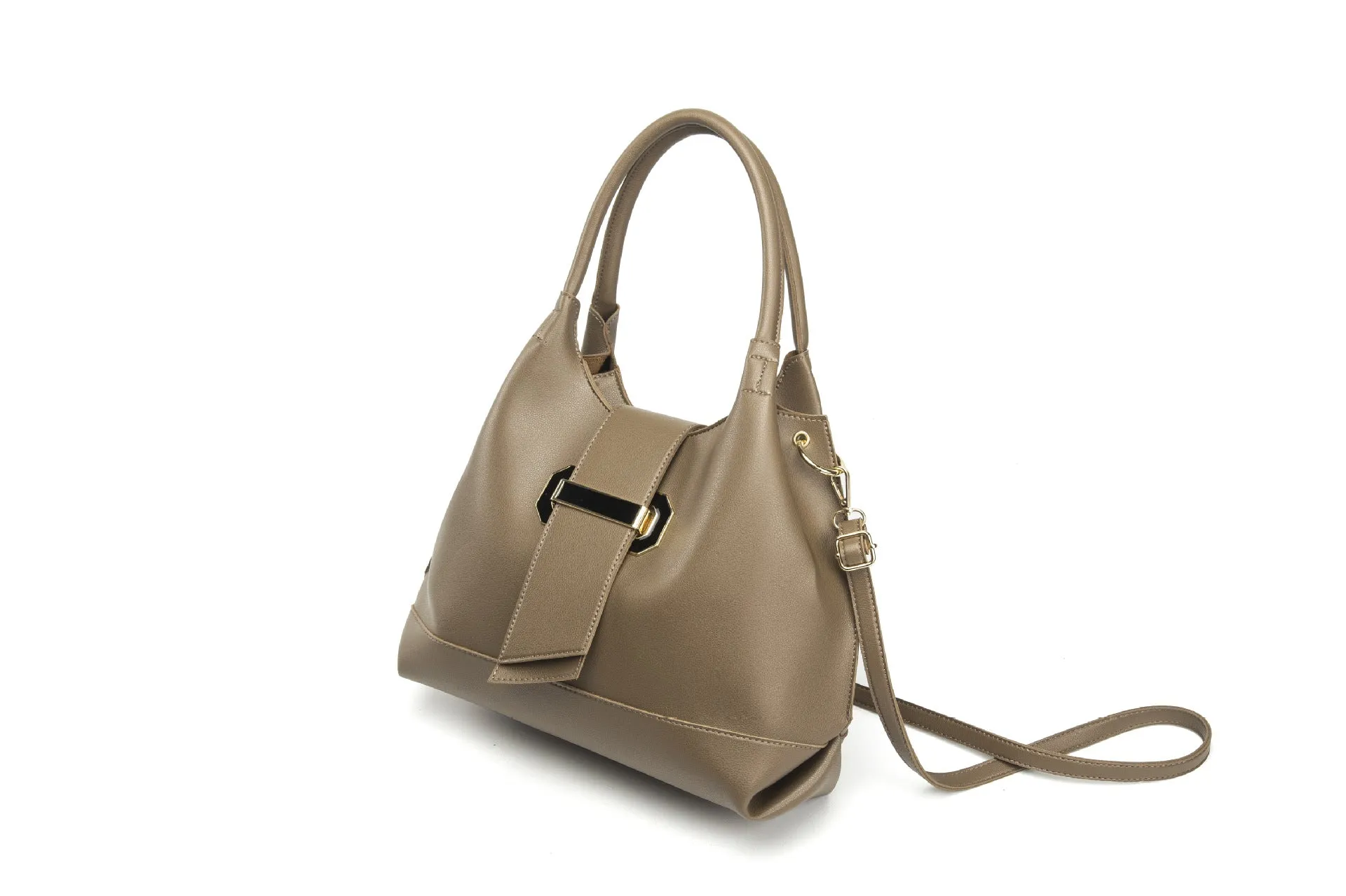 PU One-shoulder Portable Crossbody Three-piece Handbag