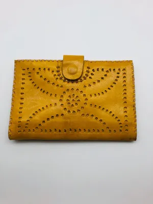 PUNCH LEATHER PASSPORT HOLDER