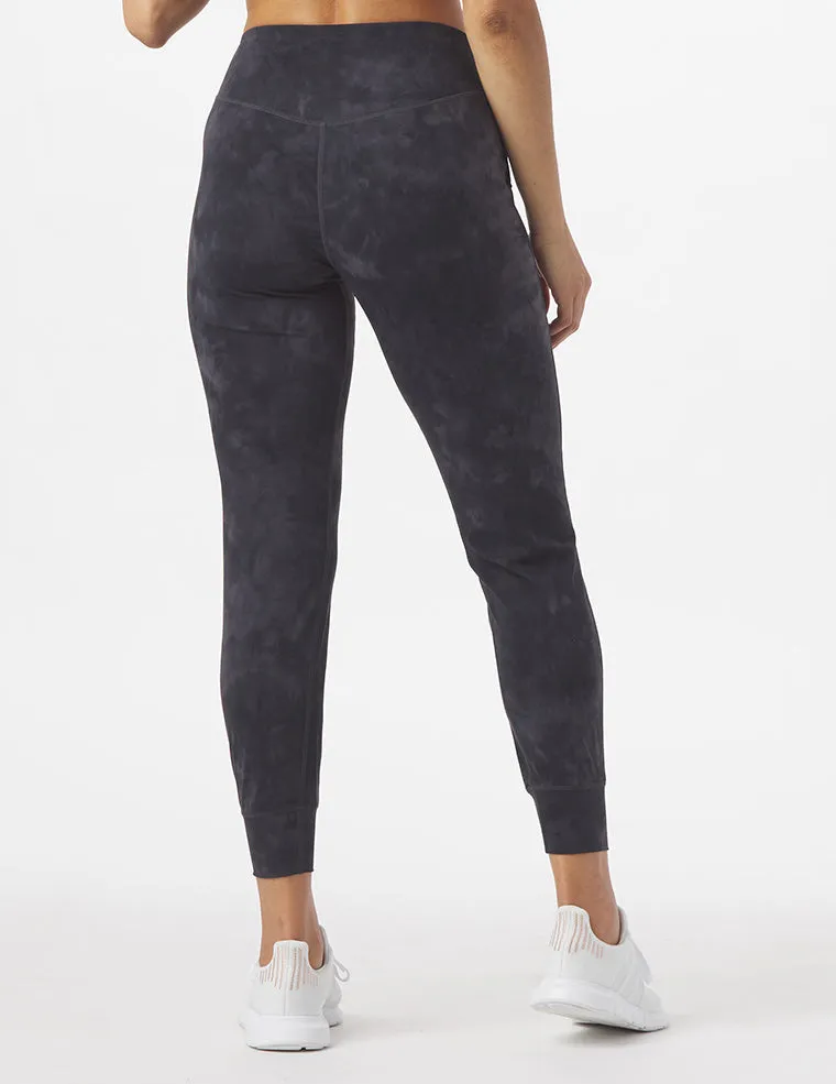 Pure Jogger: Black Tie-Dye