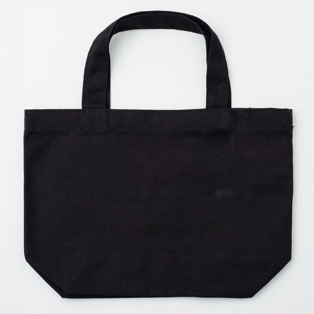 Q-pot CAFE. Whipped Cream & Strawberry Room Lunch Tote Bag (Black)