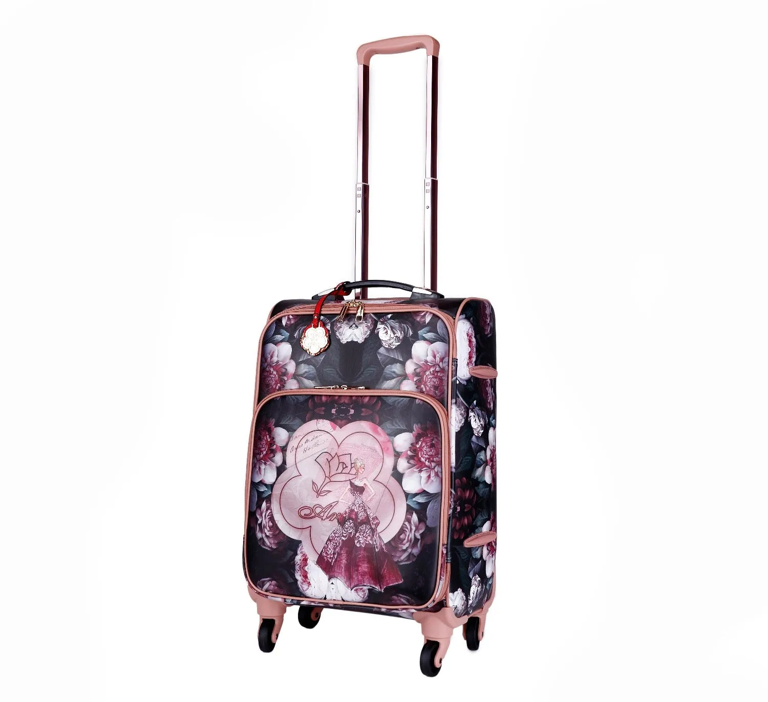 Queen Arosa 3PC Set | Backpack Carry on Luggage with Wallet [BGL6999-8318-WA]