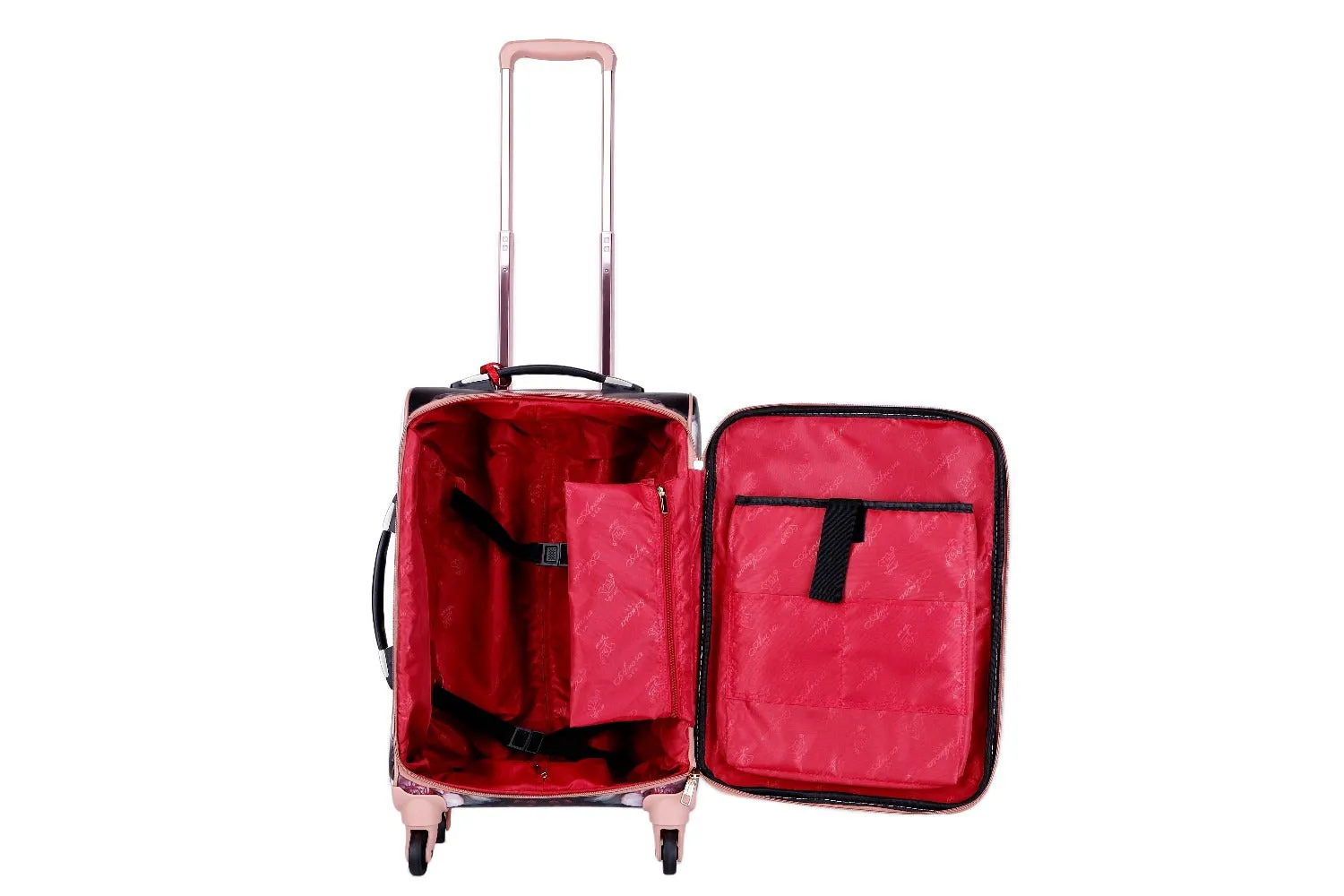 Queen Arosa 3PC Set | Backpack Carry on Luggage with Wallet [BGL6999-8318-WA]