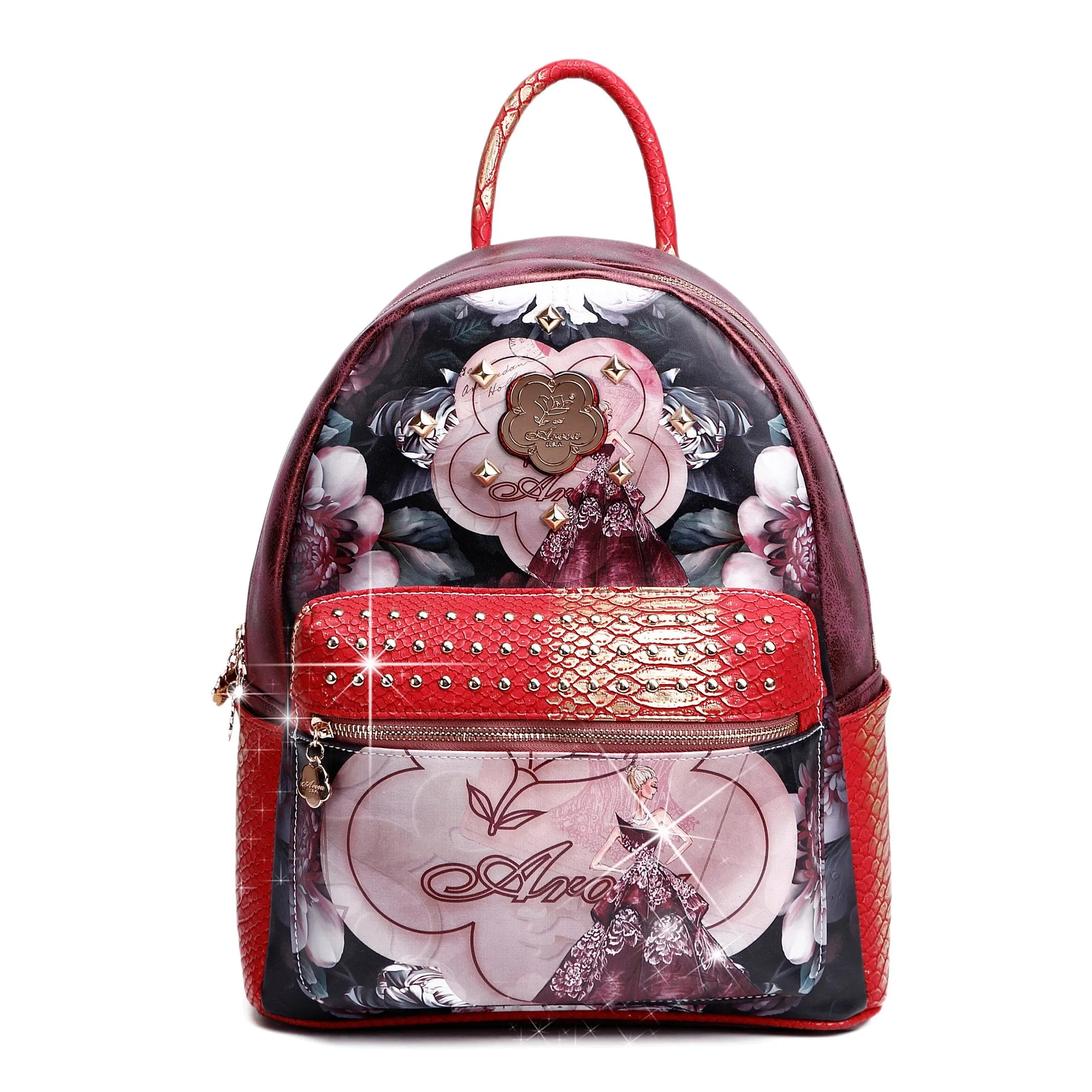 Queen Arosa Backpack with Multiple Pockets [BGB8318]