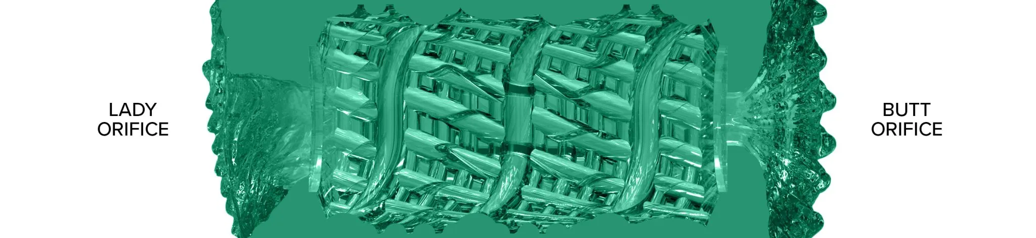 Quickshot Alien Lady/Butt - Metallic Green
