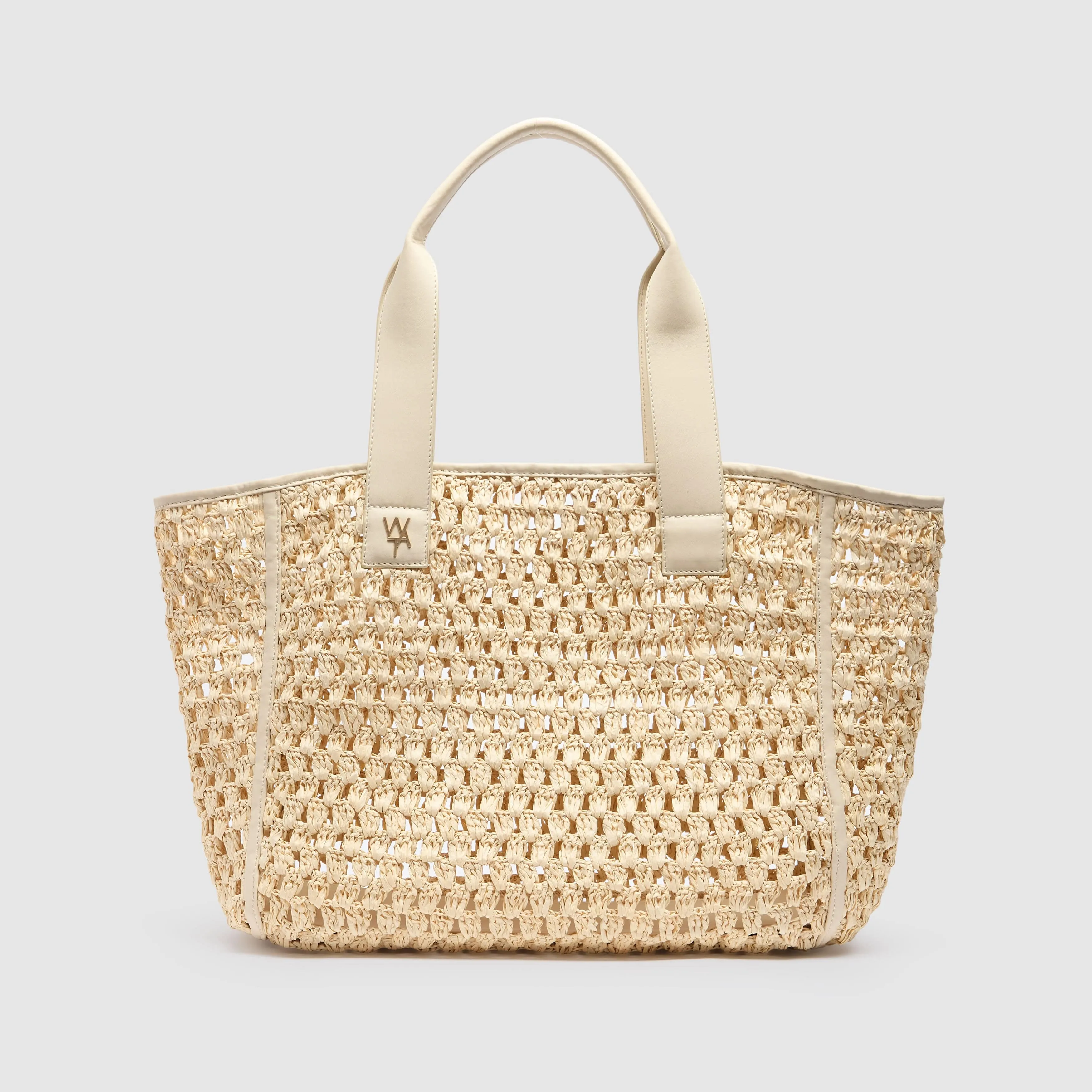 RAFFIA TOTE BAG