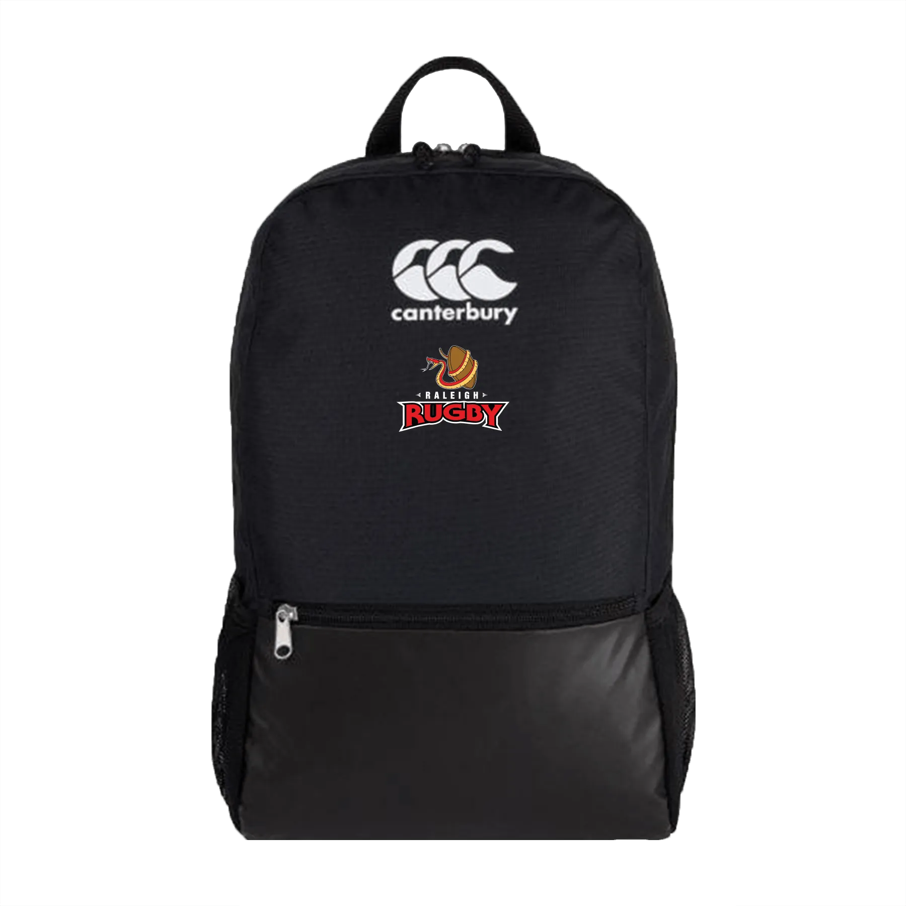 Raleigh Rugby Club Canterbury Medium Black Rugby Backpack