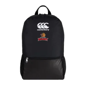 Raleigh Rugby Club Canterbury Medium Black Rugby Backpack