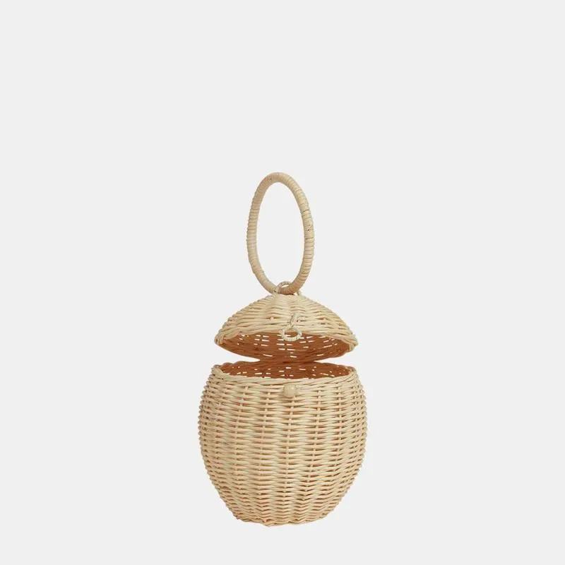 Rattan Egg Basket