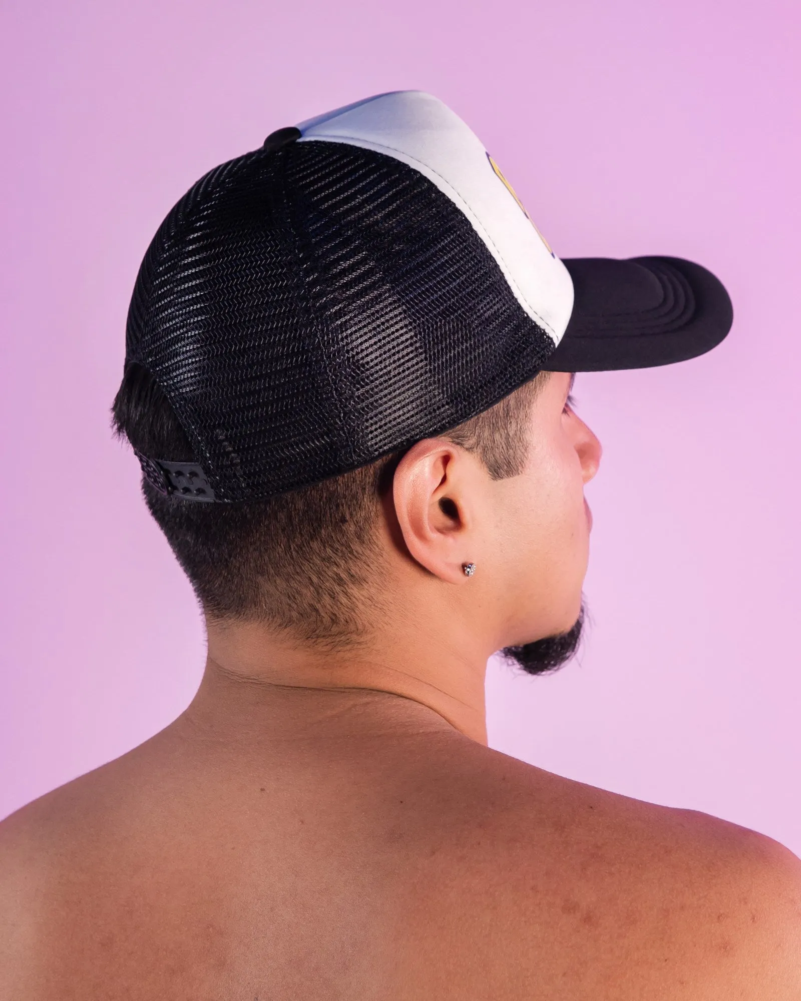Rave Daddy Scrub Clean Black Trucker Hat