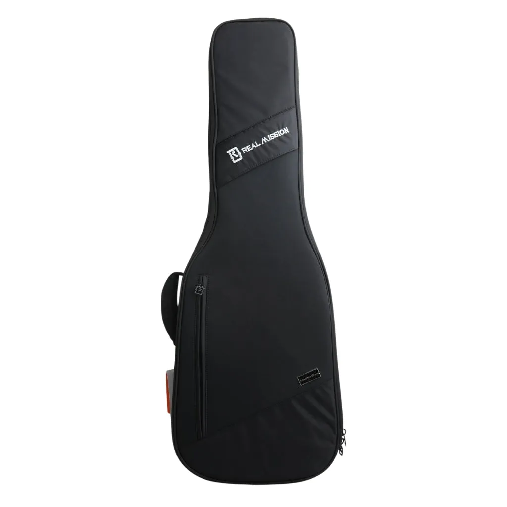 Real Mission Electric Gigbag - Nameless Brand Logo - Black