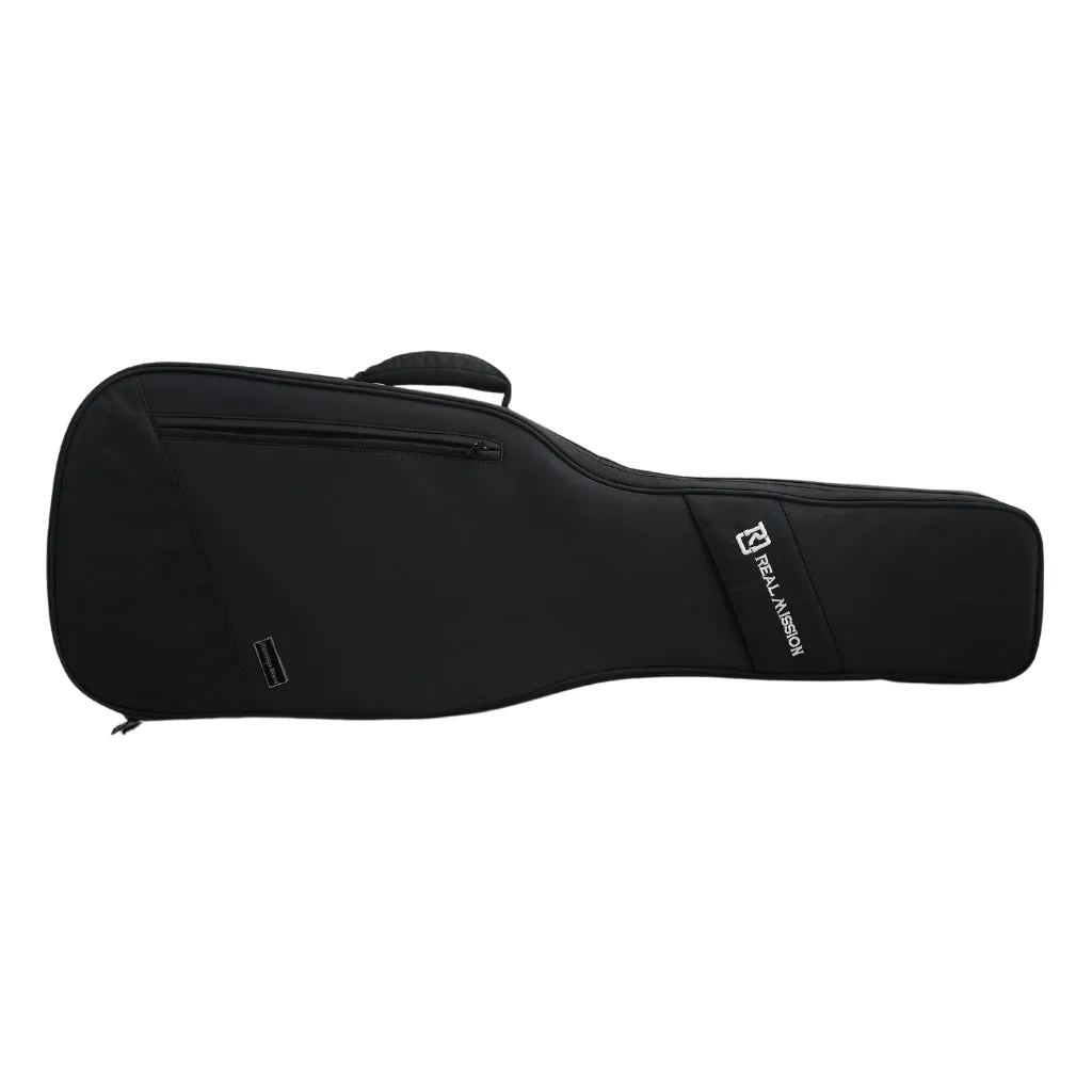 Real Mission Electric Gigbag - Nameless Brand Logo - Black