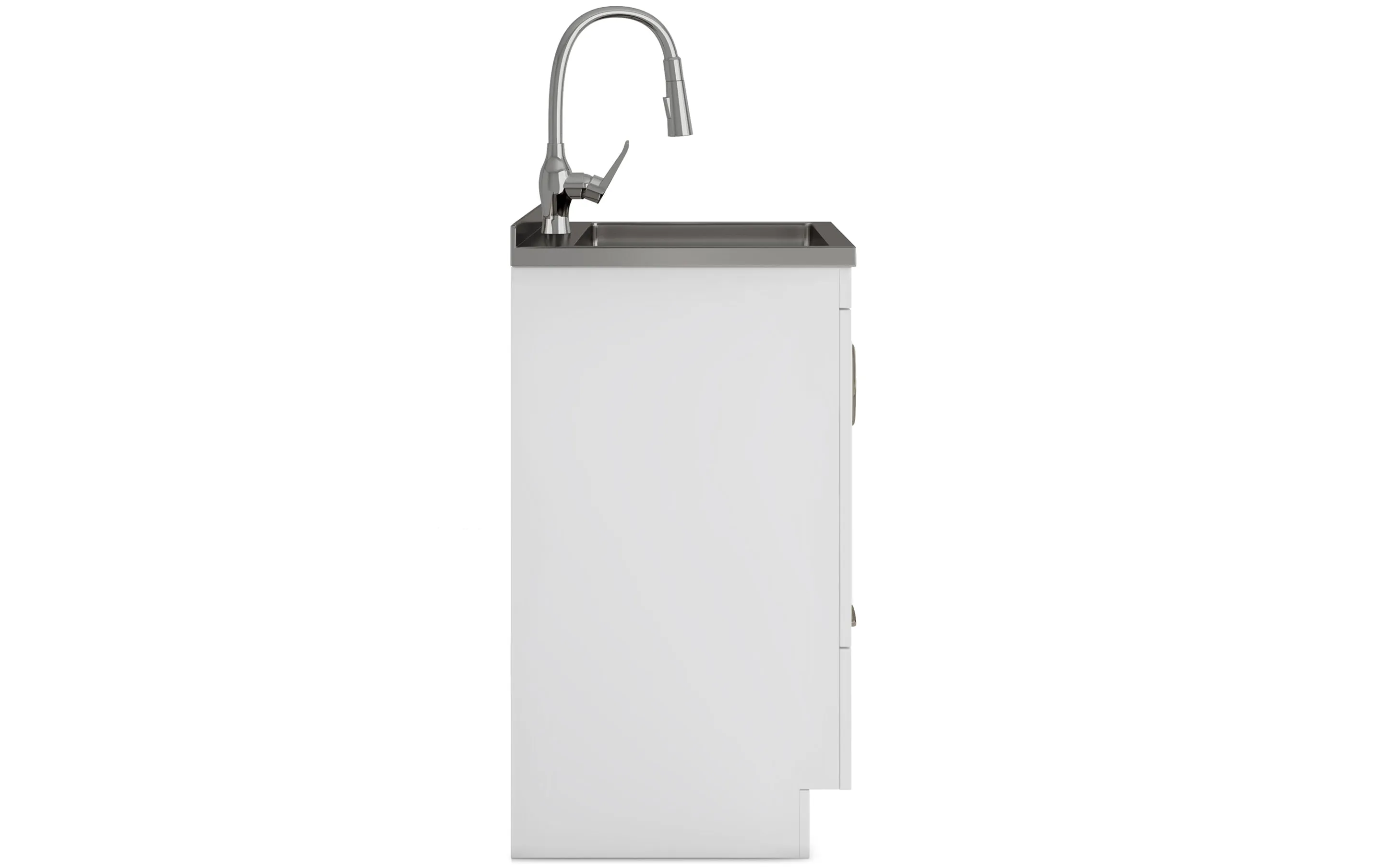 Reed All-In-One 24-inch Laundry Utility Sink and Cabinet
