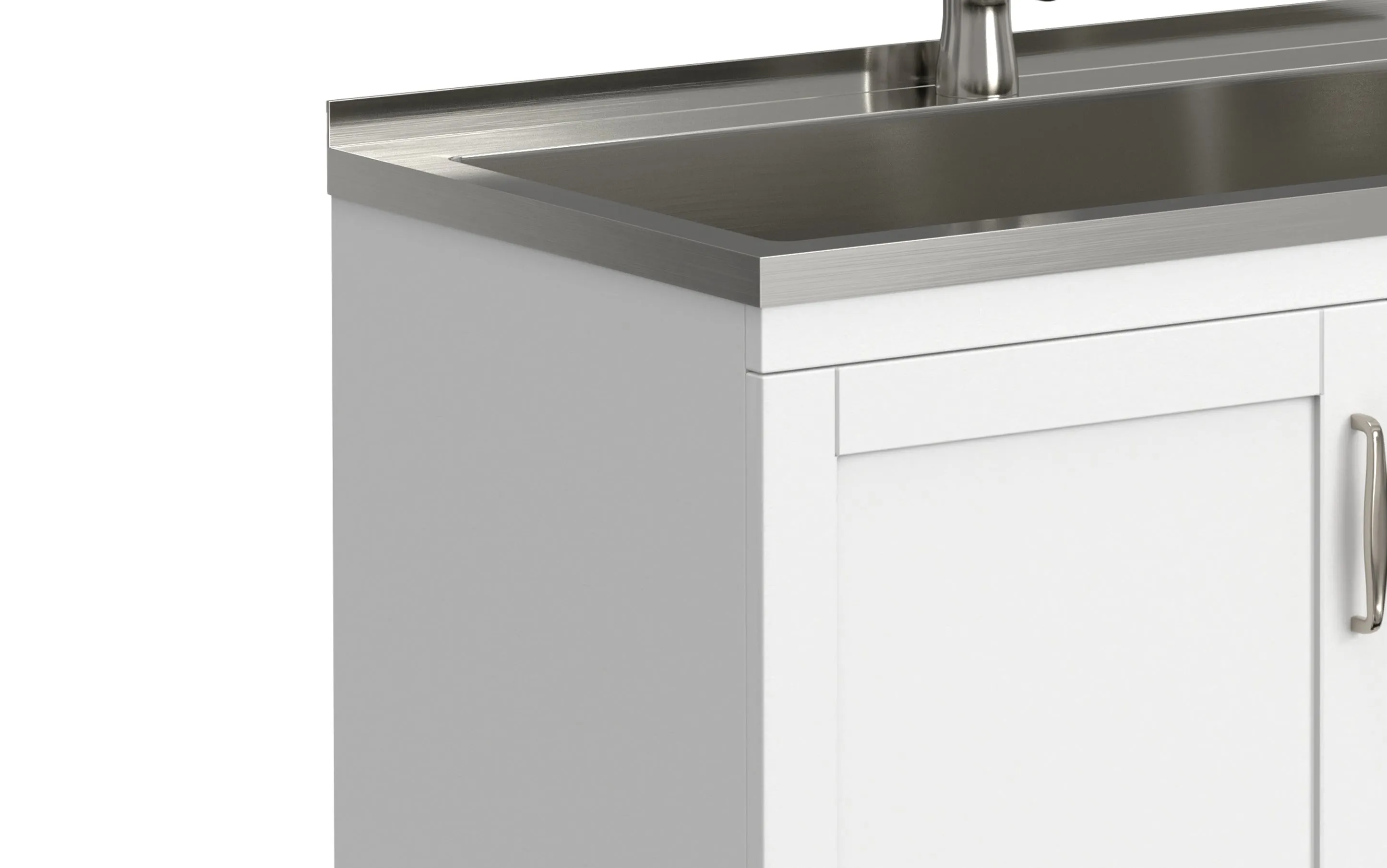 Reed All-In-One 36-inch Laundry Utility Sink and Cabinet
