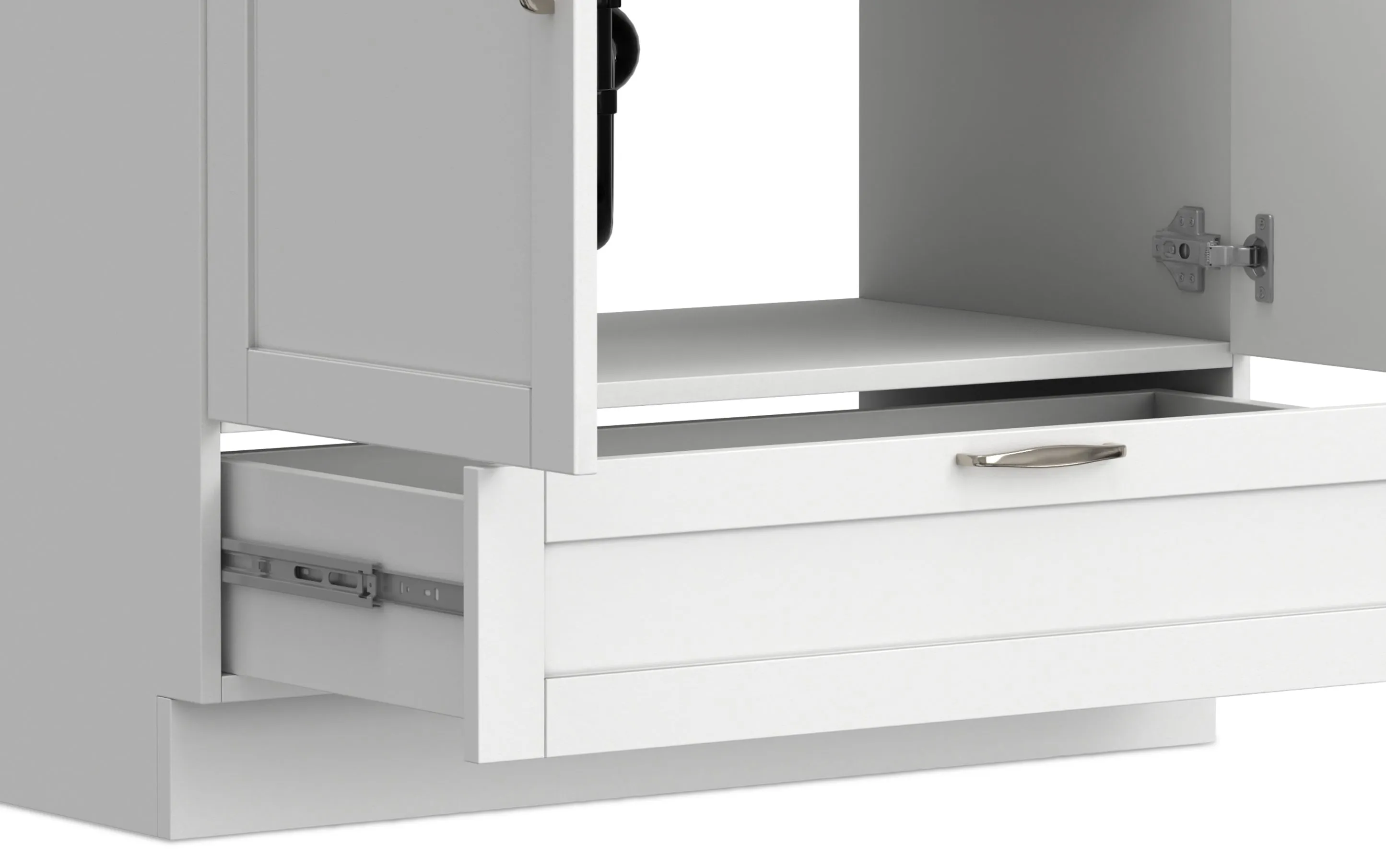 Reed All-In-One 36-inch Laundry Utility Sink and Cabinet
