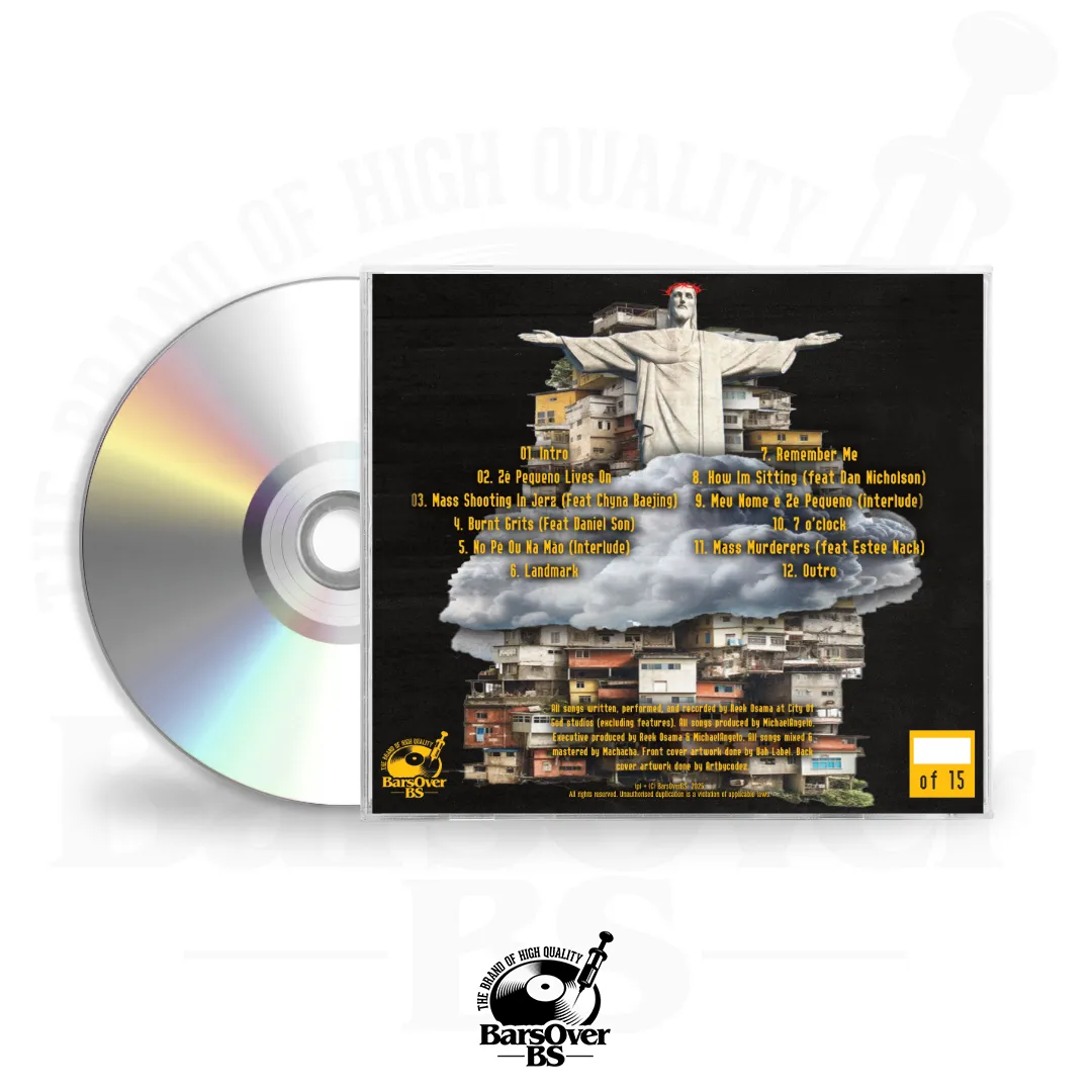 Reek Osama x Michaelangelo - Ze Pequeno (Jewel Case CD)
