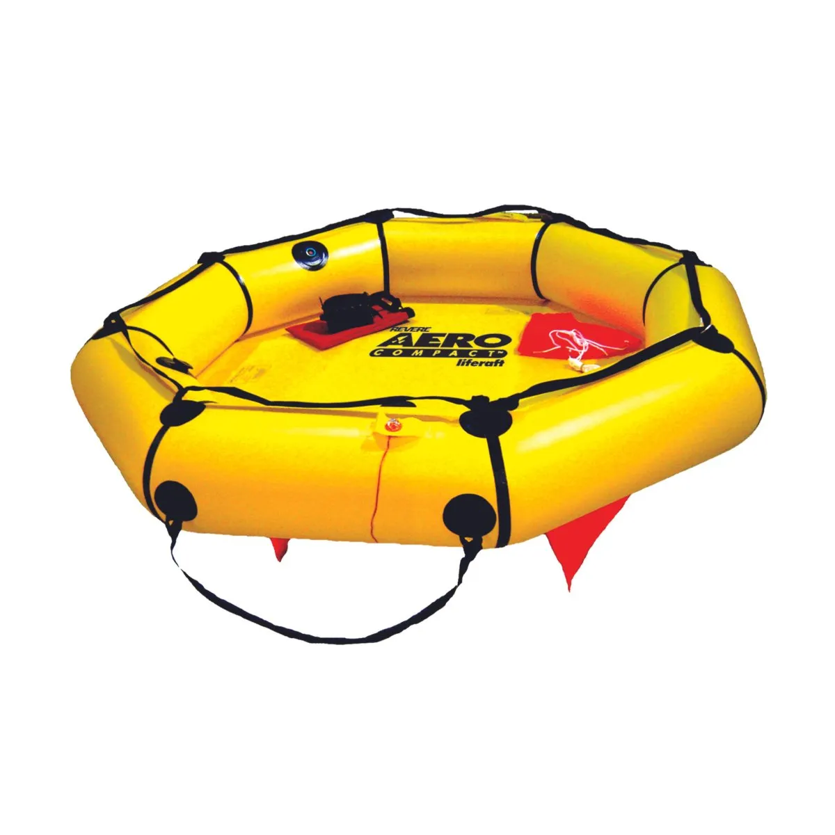 Revere Aero Compact Aviation Life Raft, 2-4 Person, Valise Bag