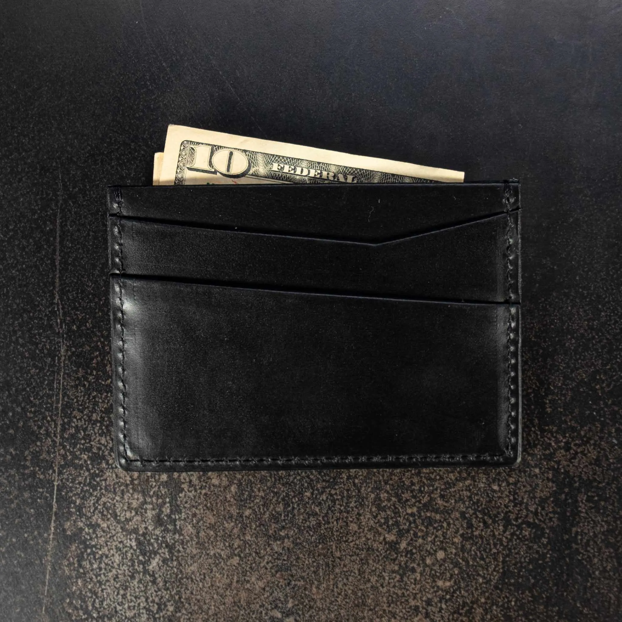 Revival Cycles Van Horn Card Wallet - Black