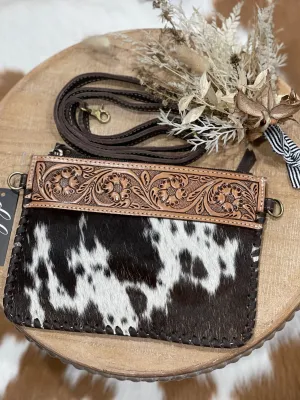 Ridgeland Cowhide and Leather Bag