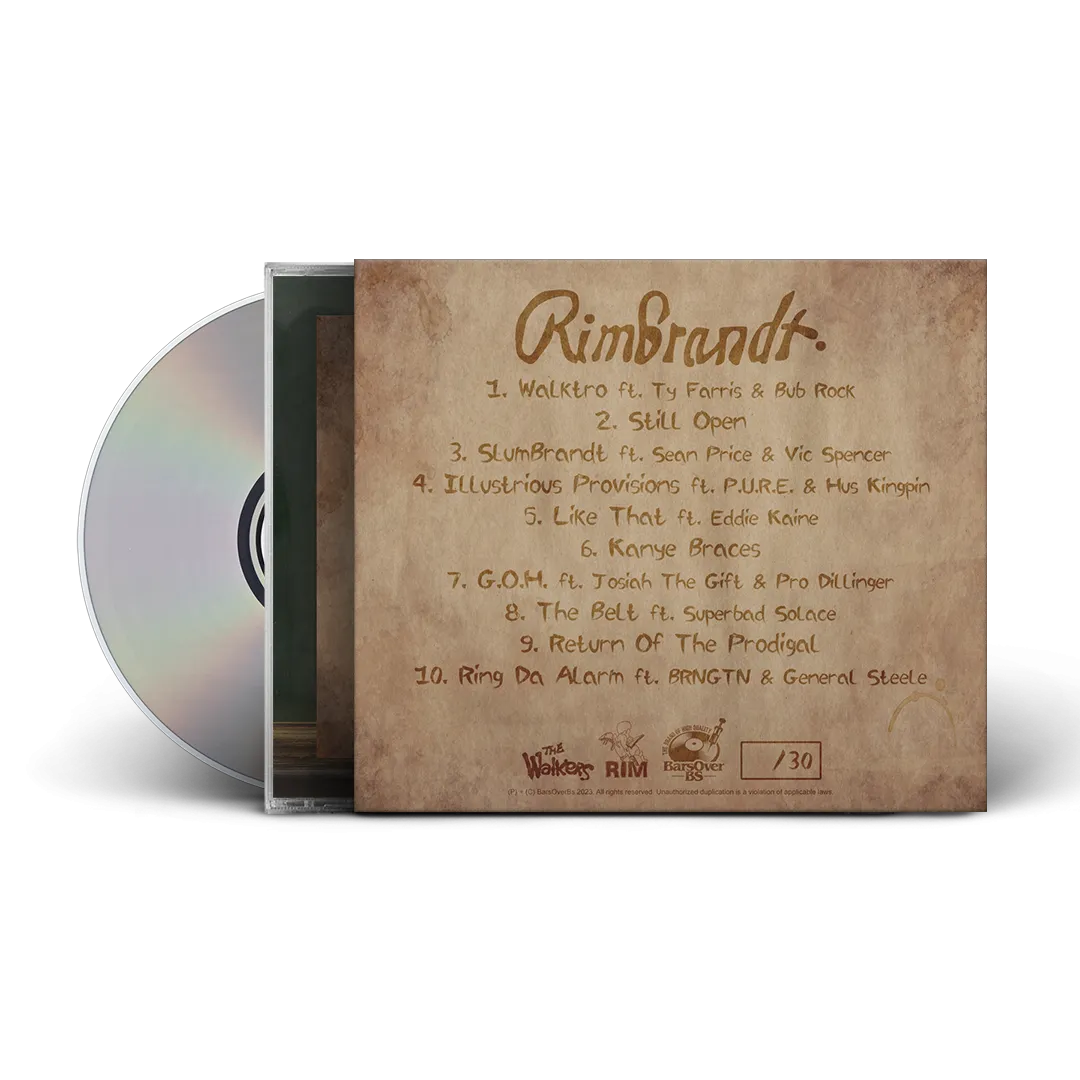 Rim - Rimbrandt (Oil Based) Part 1 (Jewel Case CD With O-Card)