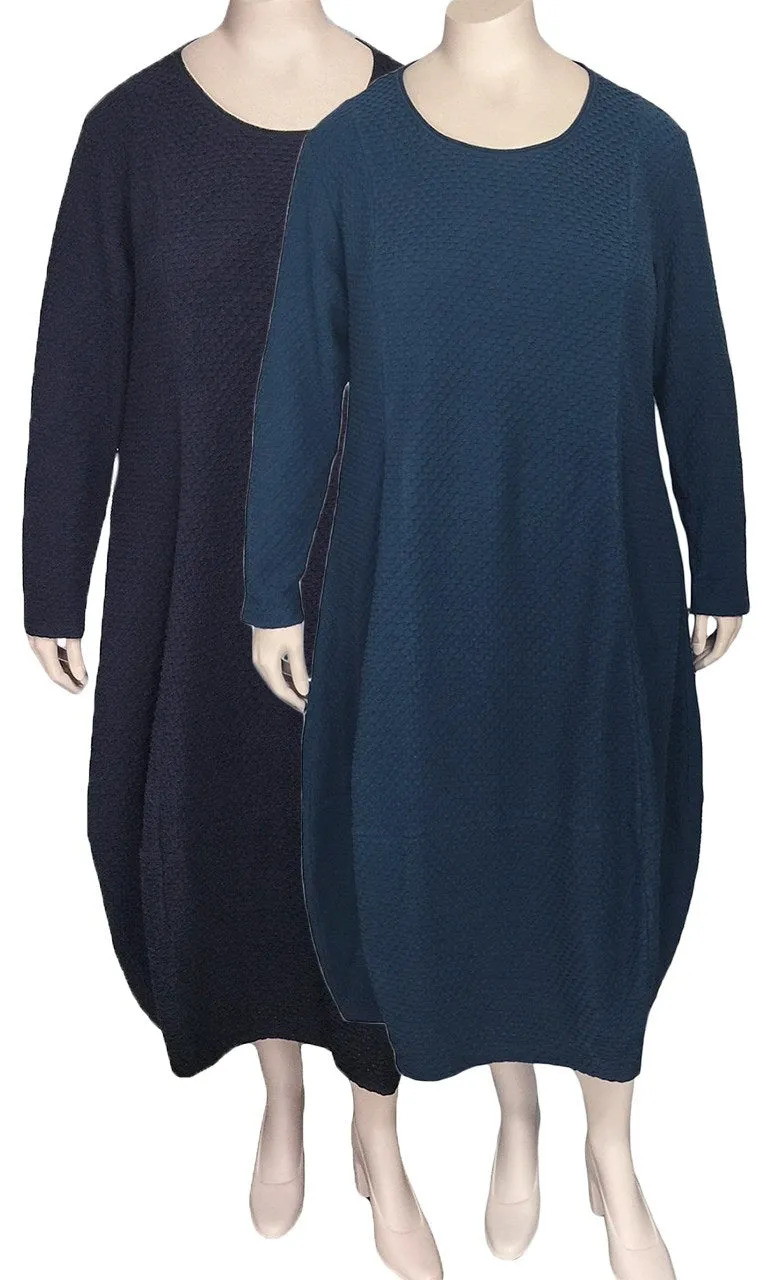 Risona Textured Cotton Dress