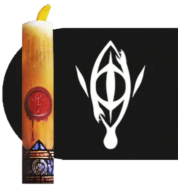 RITUAL CANDLE DICE TUBE SEAL OF YOG-SOTHOTH