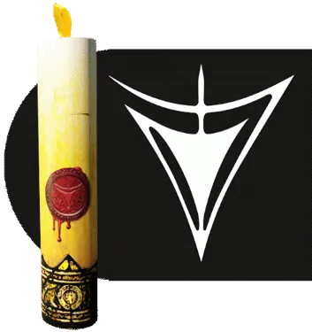 RITUAL CANDLE DICE TUBE SEAL OF YOG-SOTHOTH