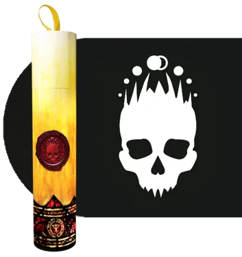 RITUAL CANDLE DICE TUBE SEAL OF YOG-SOTHOTH