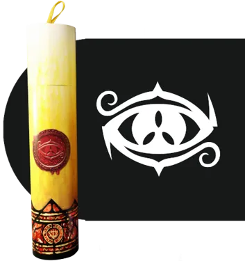 RITUAL CANDLE DICE TUBE SEAL OF YOG-SOTHOTH
