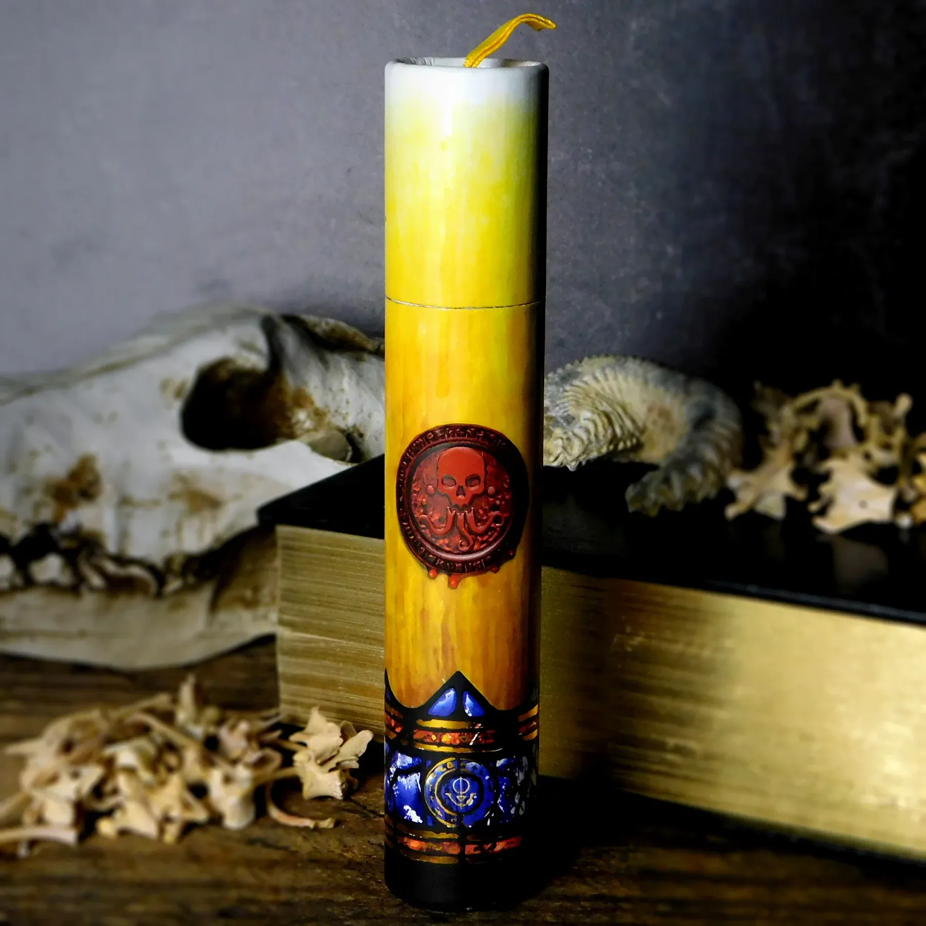 RITUAL CANDLE DICE TUBE SEAL OF YOG-SOTHOTH