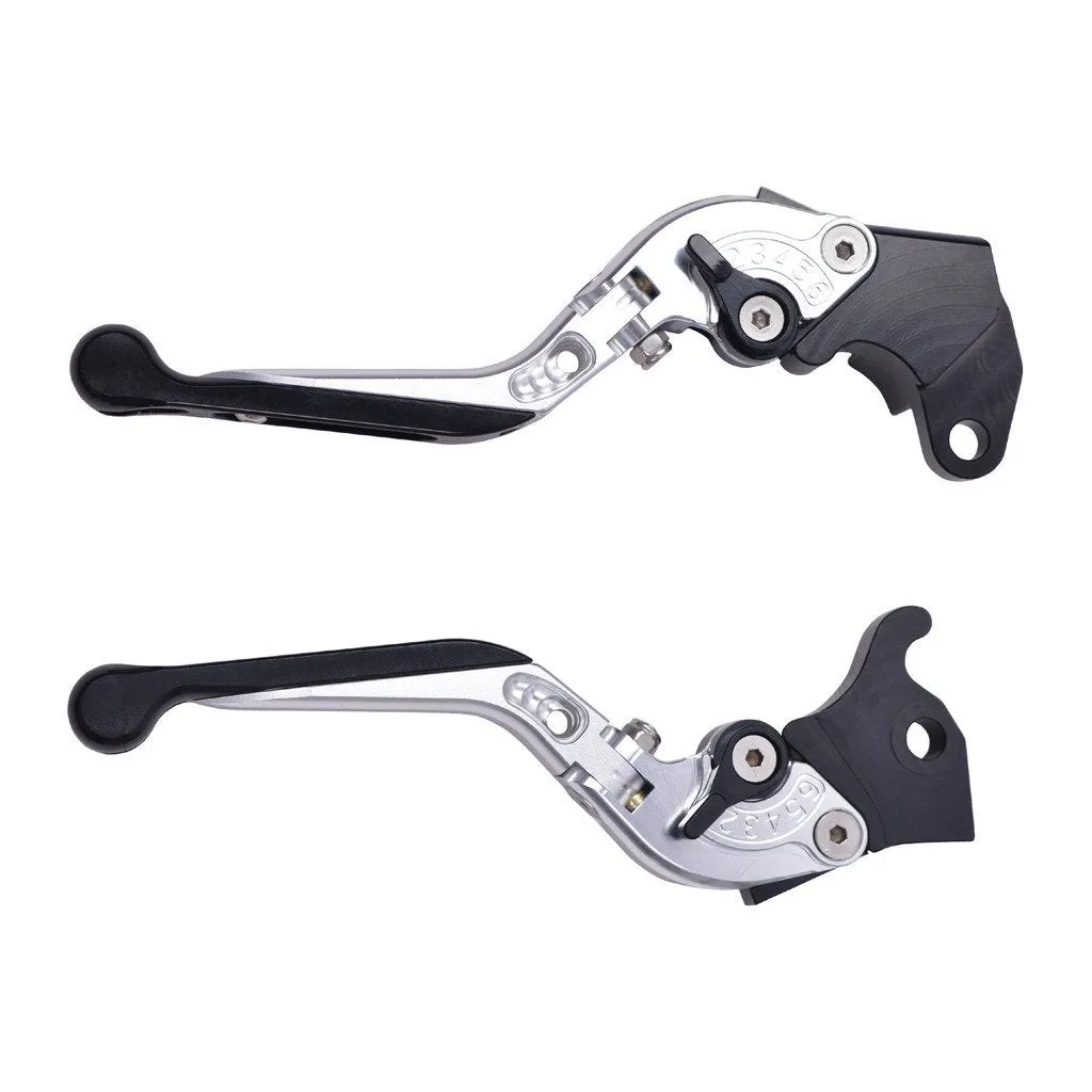 R.J.VON Bike 6 Position Adjustable Brake Clutch Levers with Folding